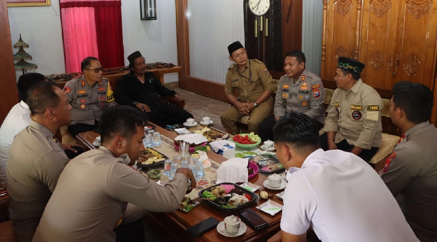 Jalin Komunikasi, Kapolres Ngawi Silaturahmi ke Ketua Cabang IKSPI