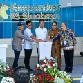 Presiden Jokowi Resmikan Rumah Sakit Vertikal di Surabaya